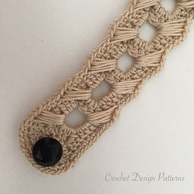 bracelet for men Crochet pattern