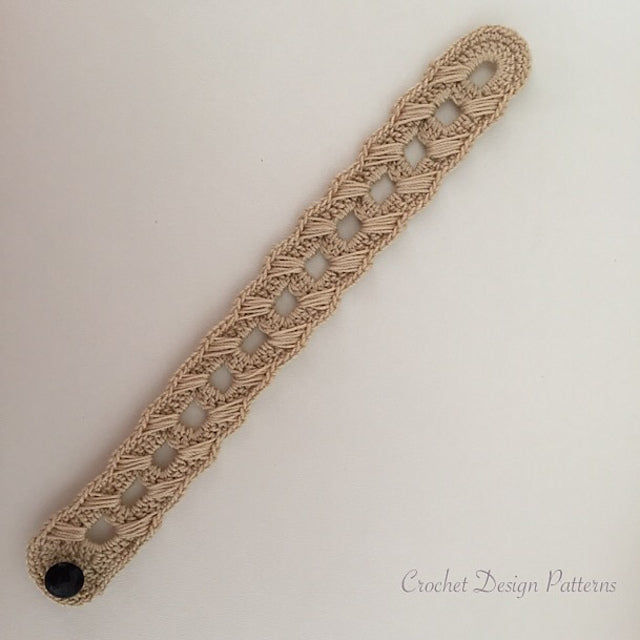 bracelet for men Crochet pattern