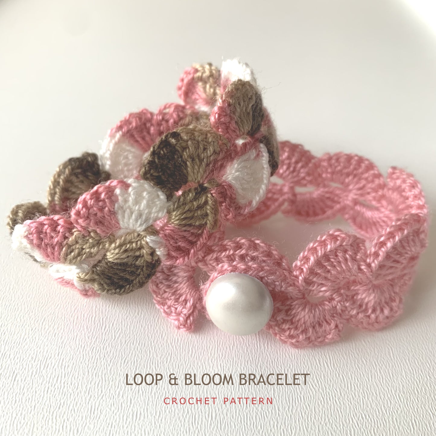 Loop and Bloom Bracelet – Easy Beginner | Crochet Pattern