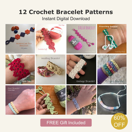 12-crochet-bracelet-patterns-pdf-collection