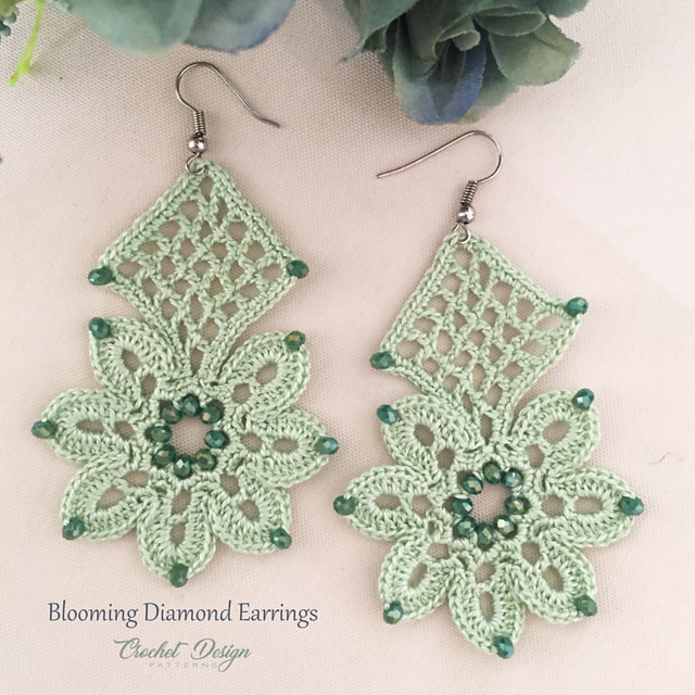 24 crochet Patterns for Earrings and Bracelets