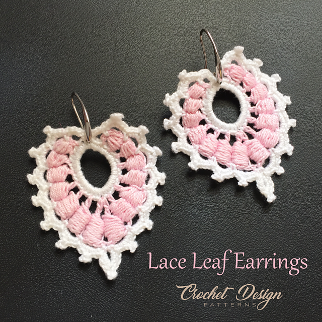 Crochet  Earrings | 12 Patterns BUNDLE + Free Gift