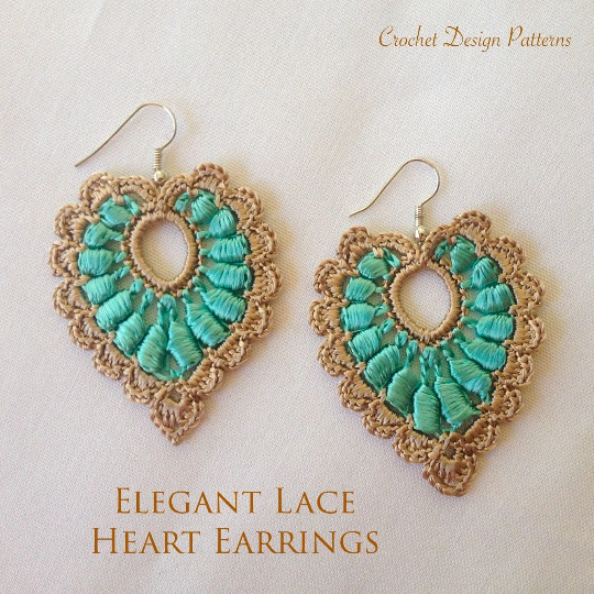 12 Crochet Earring Patterns – 75% Off Flash Sale!