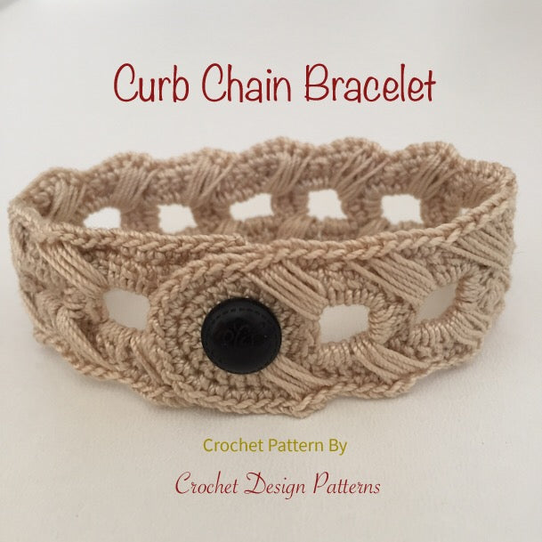 bracelet for men Crochet pattern
