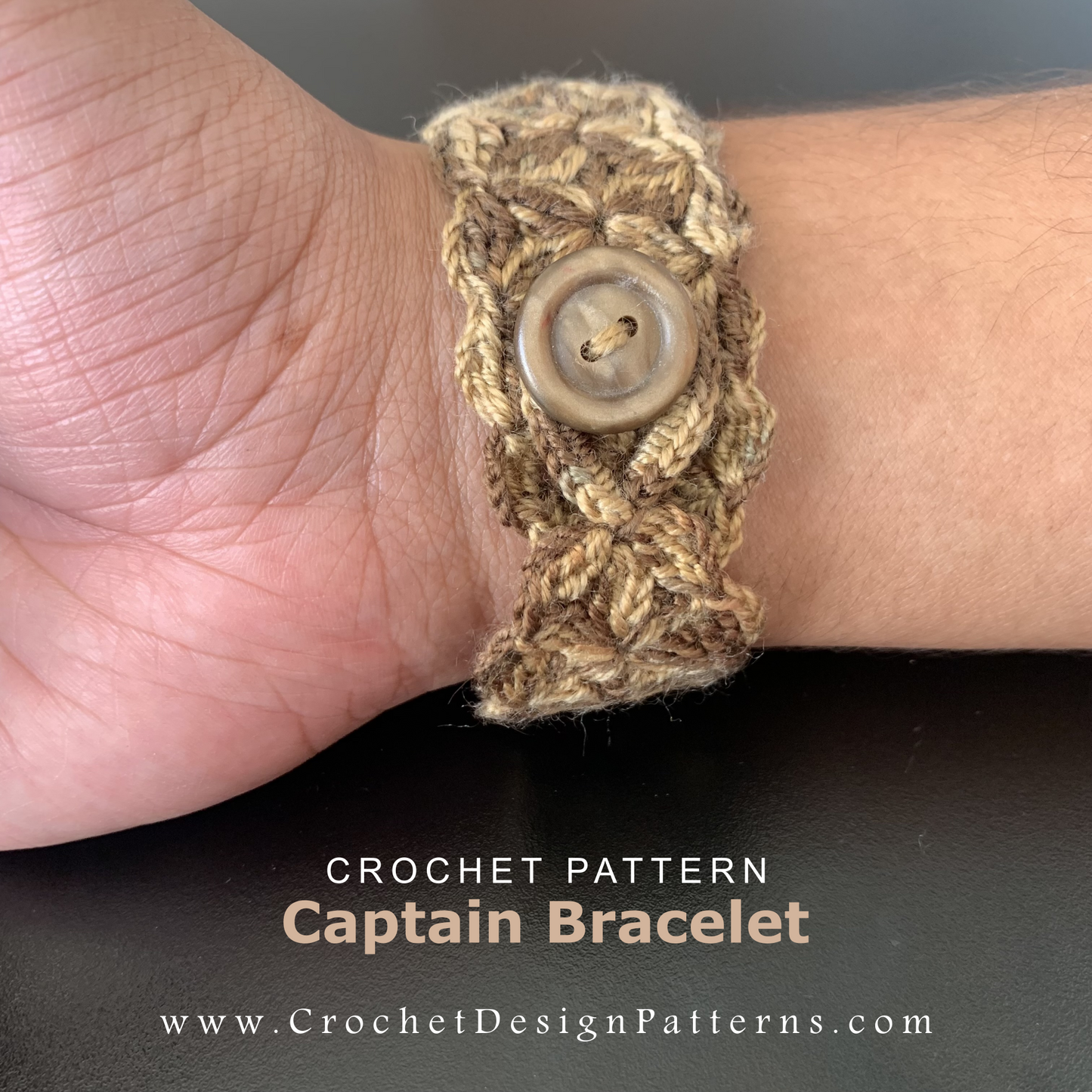 Captain Bracelet | Pdf Crochet Pattern