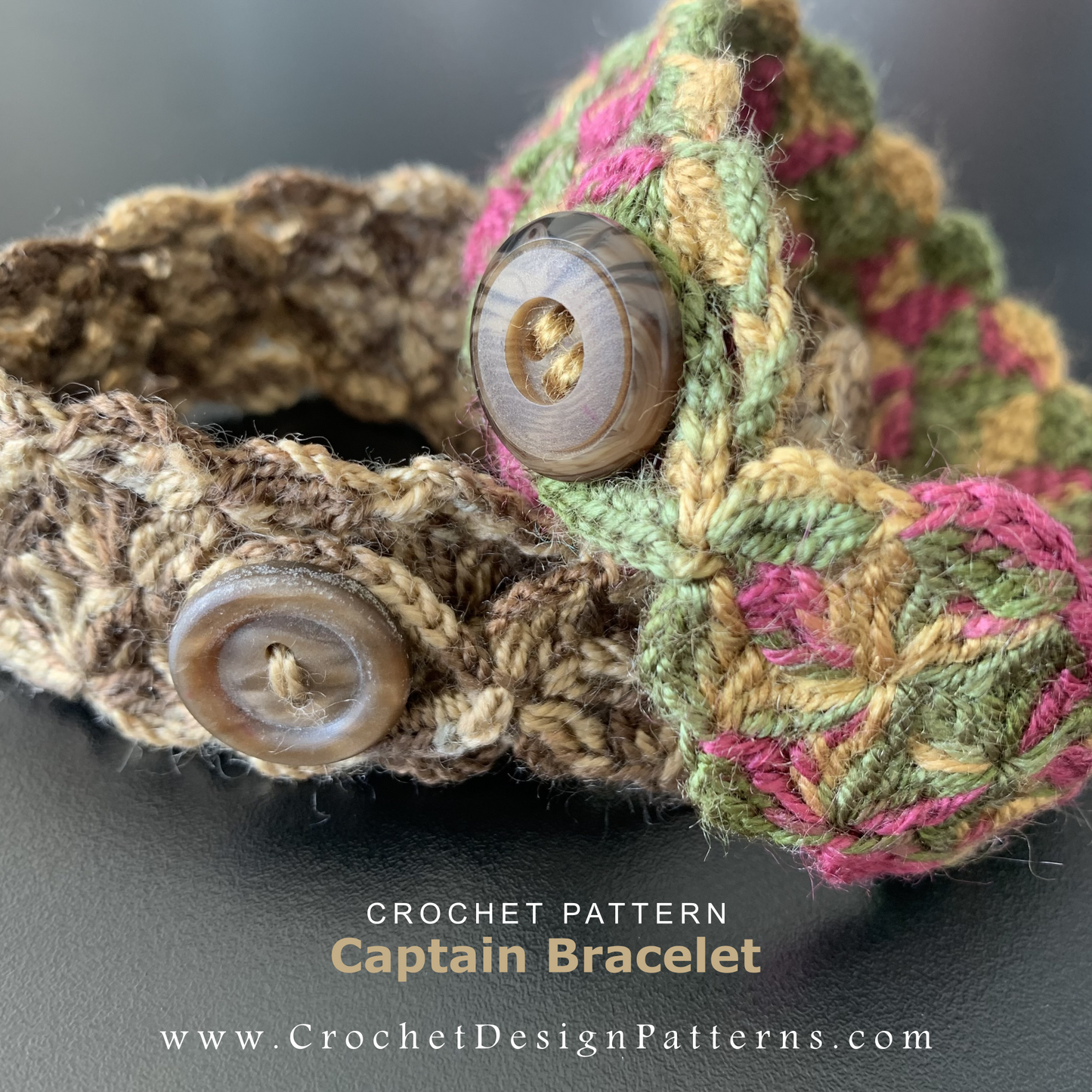 Captain Bracelet | Pdf Crochet Pattern