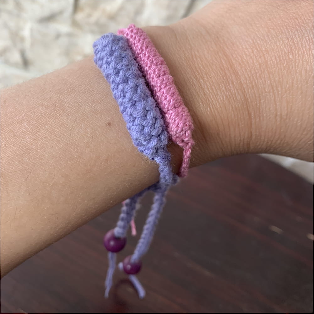 Gourmette Bracelet Crochet Pattern