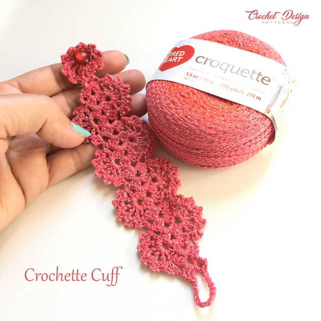 24 crochet Patterns for Earrings and Bracelets