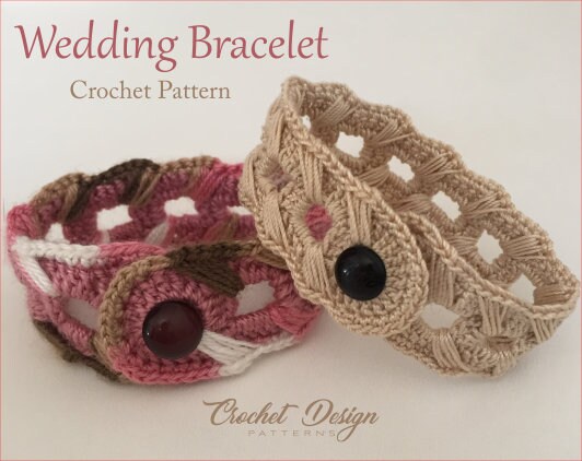 Bracelets for women e-book | 6  Crochet pdf patterns